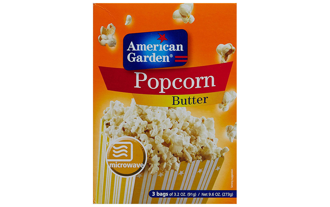 American Garden Popcorn Butter    Box  273 grams